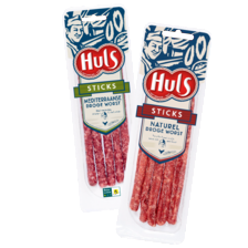 Huls sticks naturel of Mediterraans